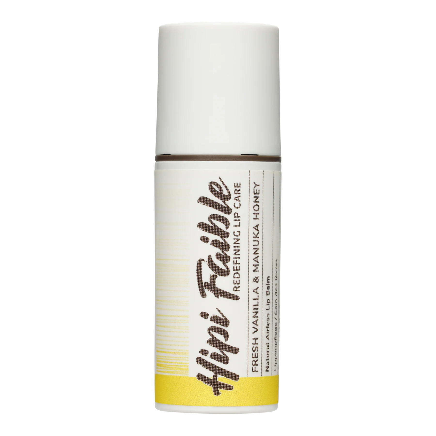 Hipi Faible Lip Balm - Fresh Vanilla & Manuka Honey, 6ml - JANIMARE