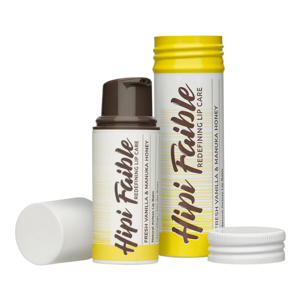 Hipi Faible Lip Balm - Fresh Vanilla & Manuka Honey, 6ml - JANIMARE