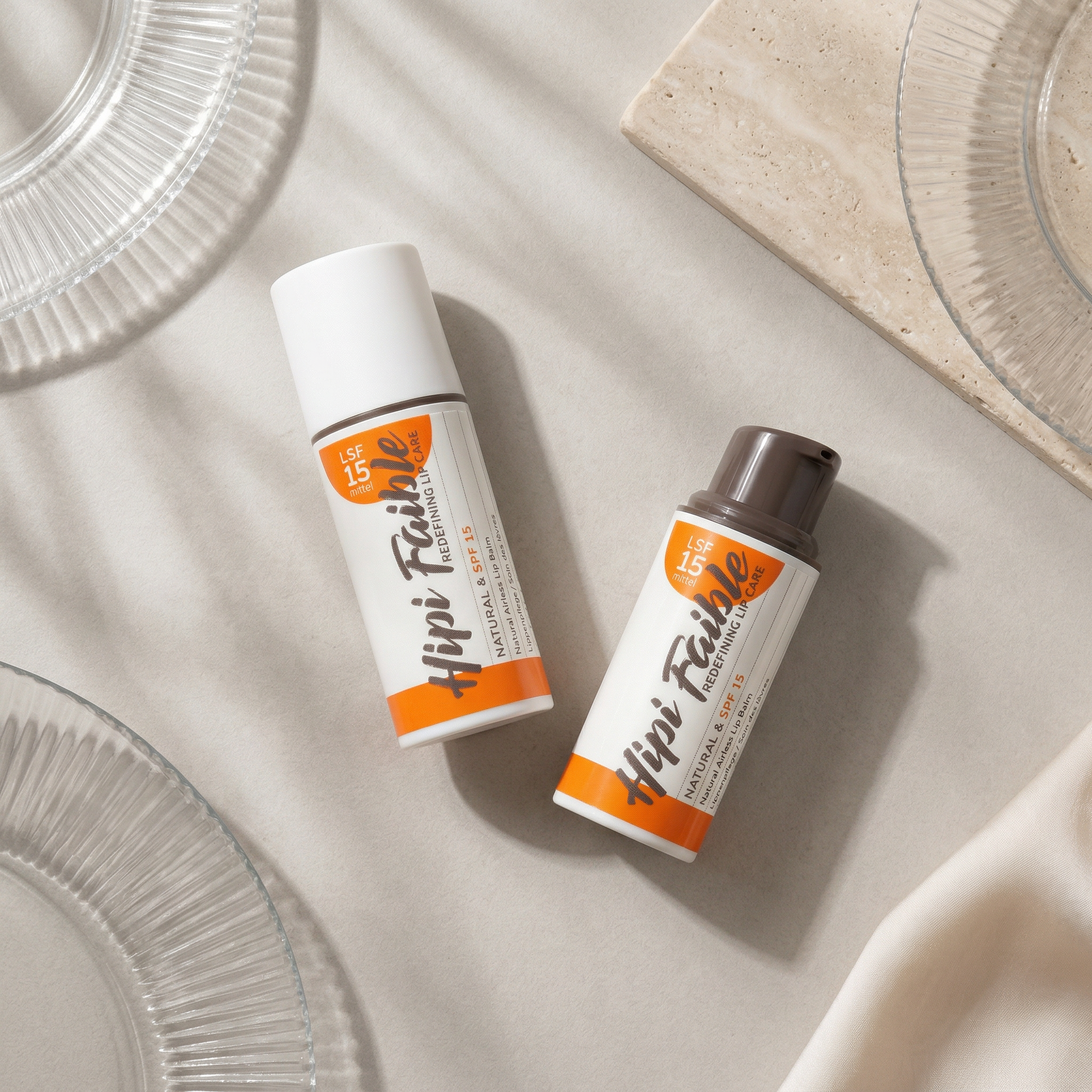 Hipi Faible Lip Balm – Natural & SPF 15 - JANIMARE