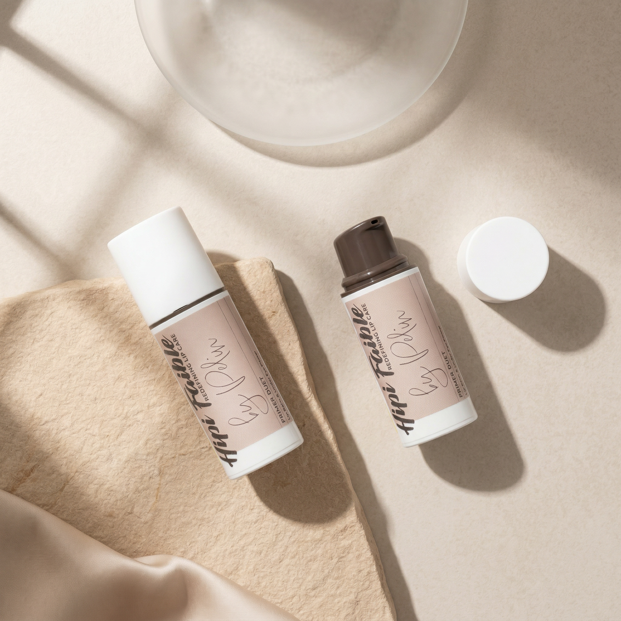 Hipi Faible Lip & Eye Balm – Primer Duet by Pelin, 6 ml - JANIMARE
