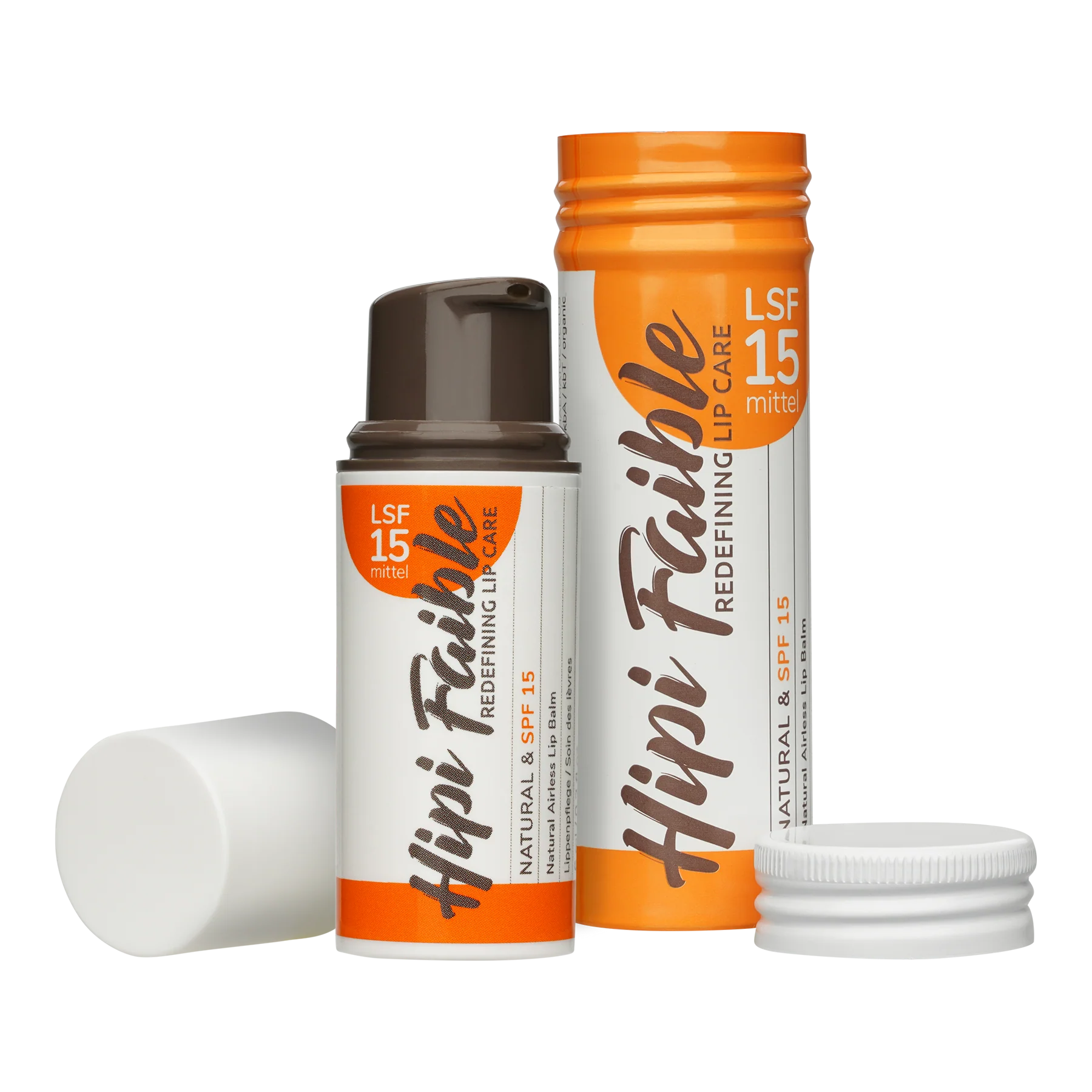 Hipi Faible Lip Balm - Natural & SPF15 - JANIMARE