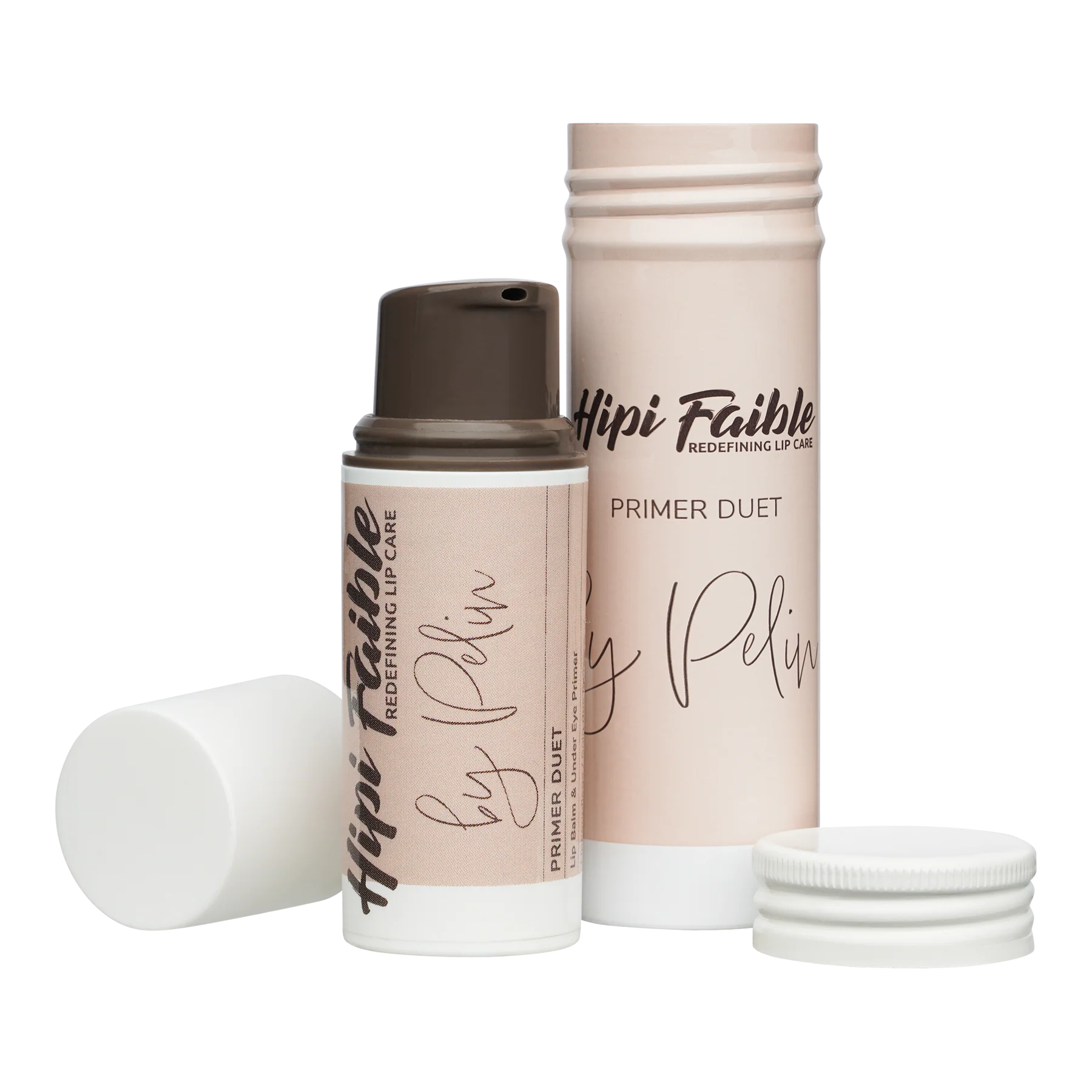 Hipi Faible Lip & Eye Balm - Primer Duet by Pelin, 6ml - JANIMARE