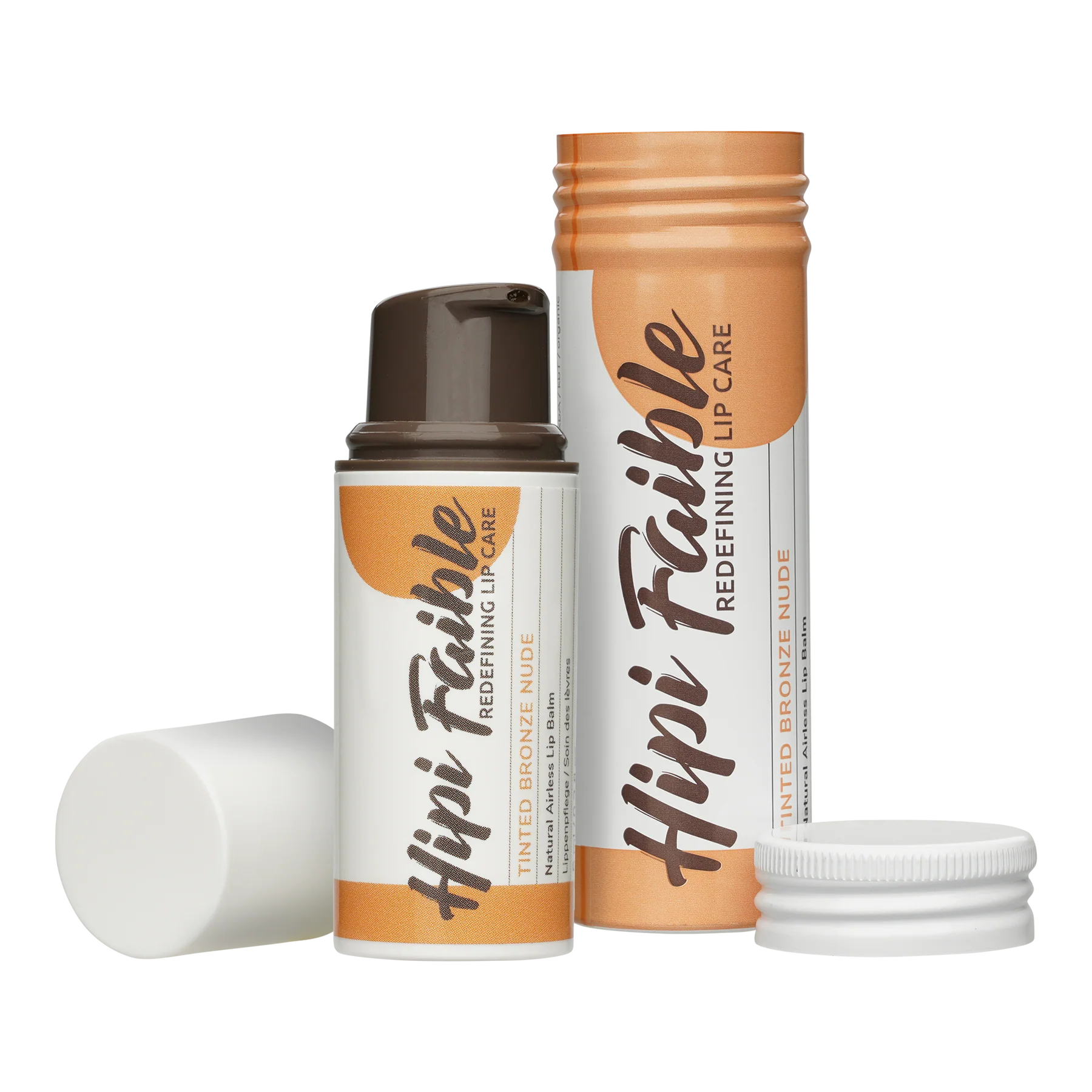 Hipi Faible Lip Balm - Tinted Bronze Nude, 6ml - JANIMARE