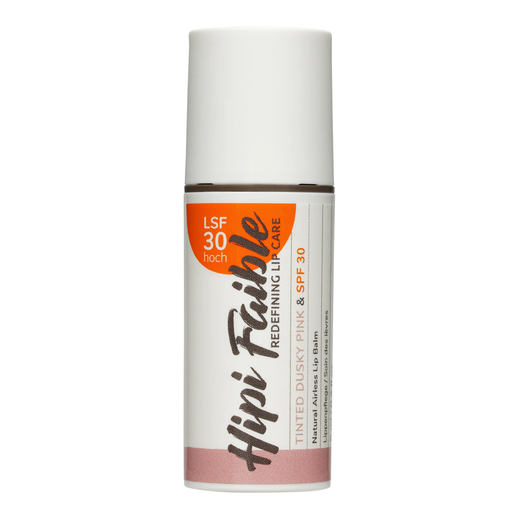 Hipi Faible Lip Balm - Tinted Dusky Pink & SPF 30, 6ml - JANIMARE