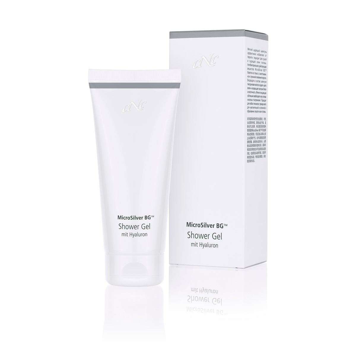 CNC cosmetic MicroSilver BG Shower Gel, 200 ml - JANIMARE