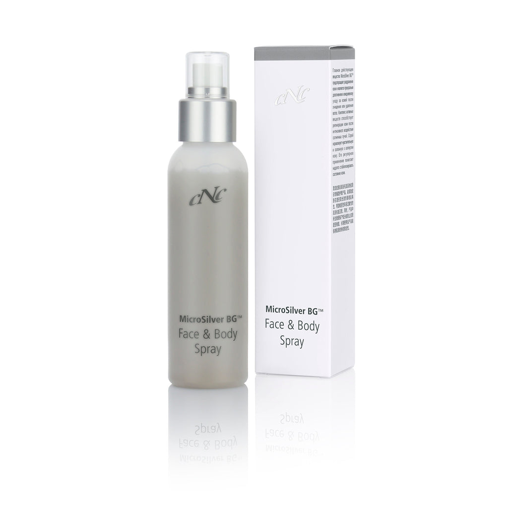 CNC cosmetic MicroSilver BG Face & Body Spray, 100 ml - JANIMARE