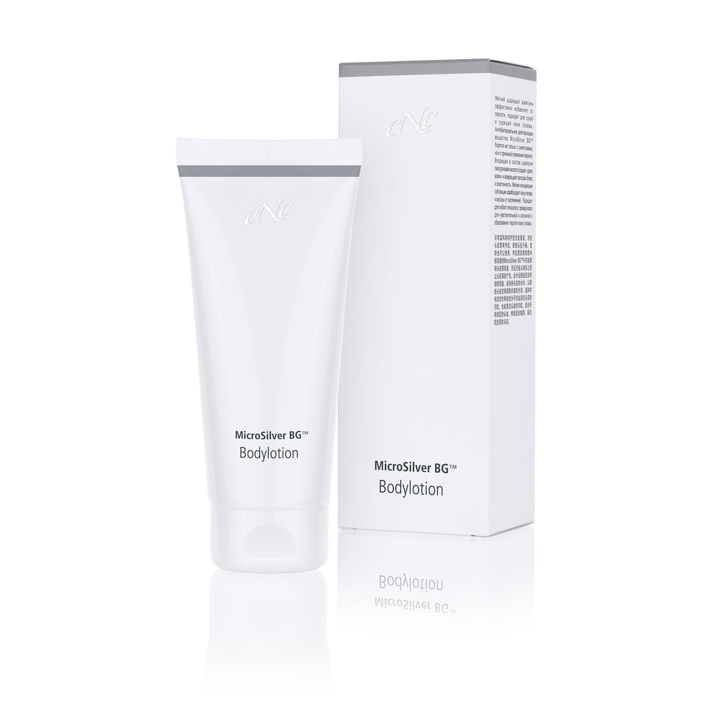 CNC cosmetic MicroSilver BG Bodylotion, 200 ml - JANIMARE