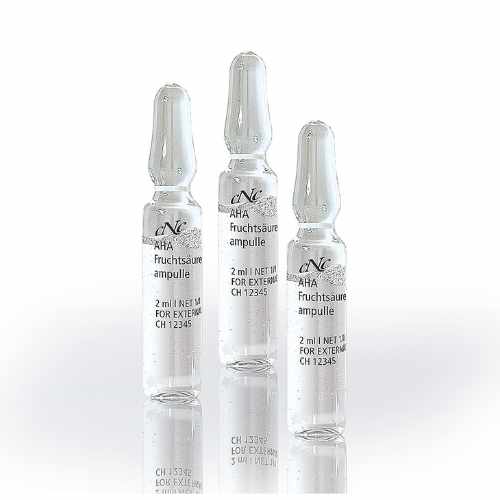 CNC cosmetic AHA Fruchtsäureampulle, 10 x 2 ml - JANIMARE