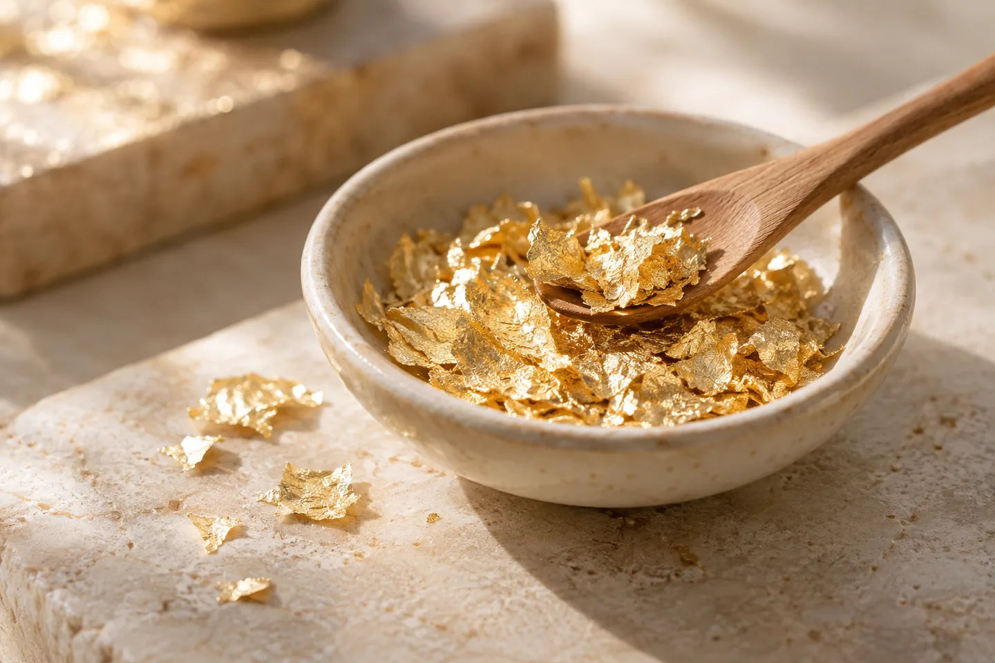 Illustratives Rohstoffkonzept für Gold