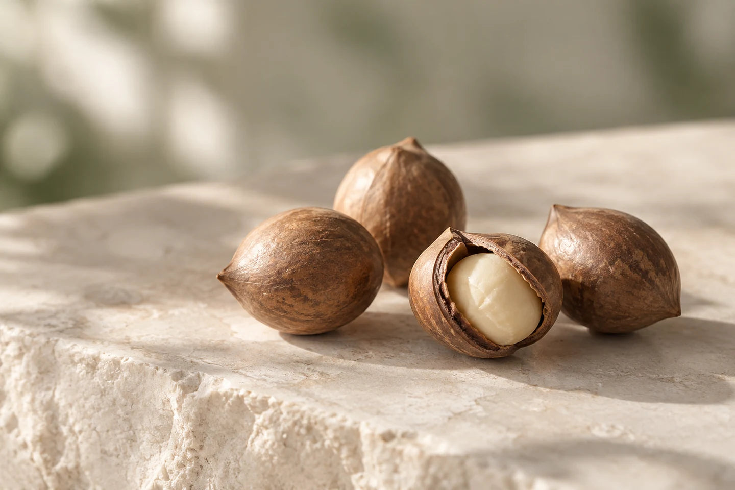 Macadamianüsse von Macadamia ternifolia